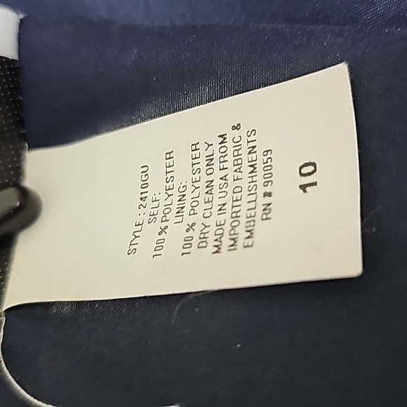 Michelangelo Formal Dress Size 10 Sleeveless Full lenght - Picture 6 of 7